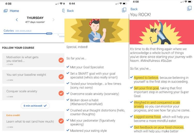 Ana Reisdorf set a goal to lose 10 pounds using the Noom app